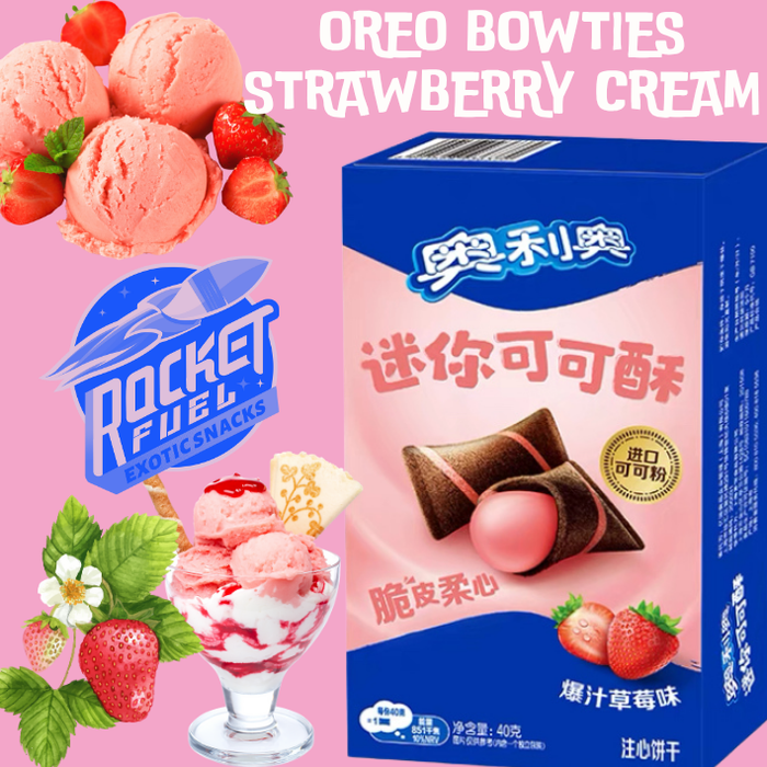Oreo Bowties - Strawberry Cream - 40g (CHINA)