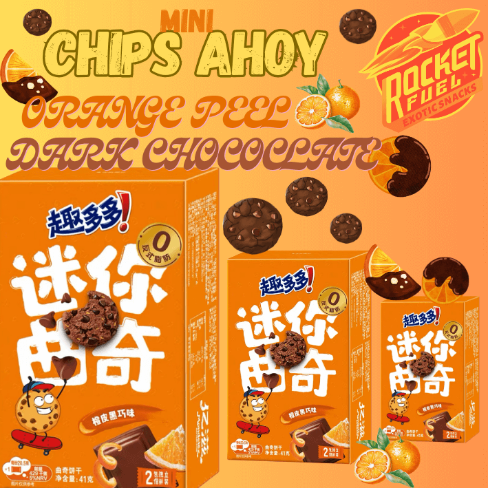 Chips Ahoy - Mini Orange Peel Dark Chocolate (CHINA) – Rocket Fuel