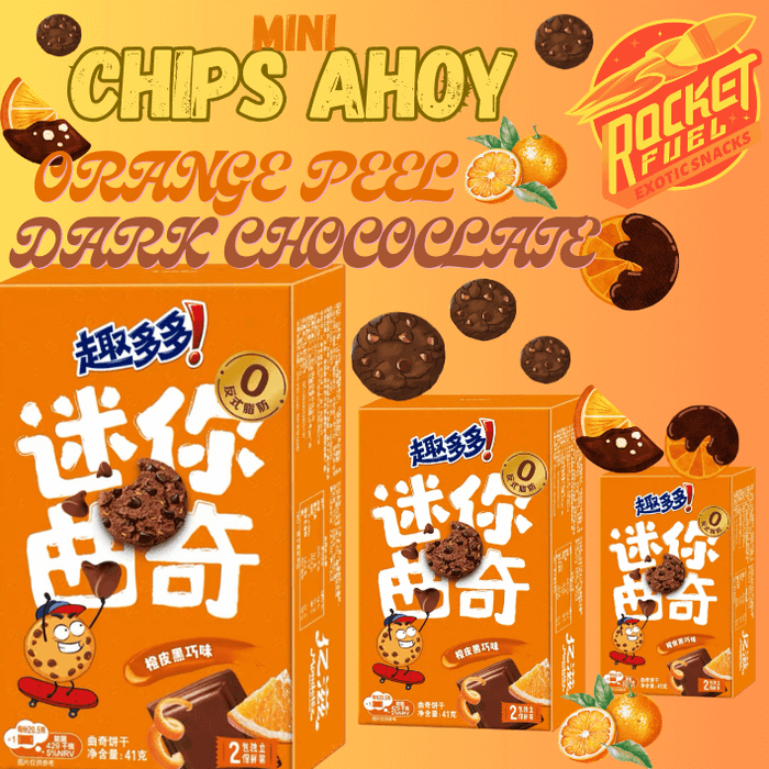 Chips Ahoy Orange Peel Dark Chocolate - Rocket Fuel Snack
