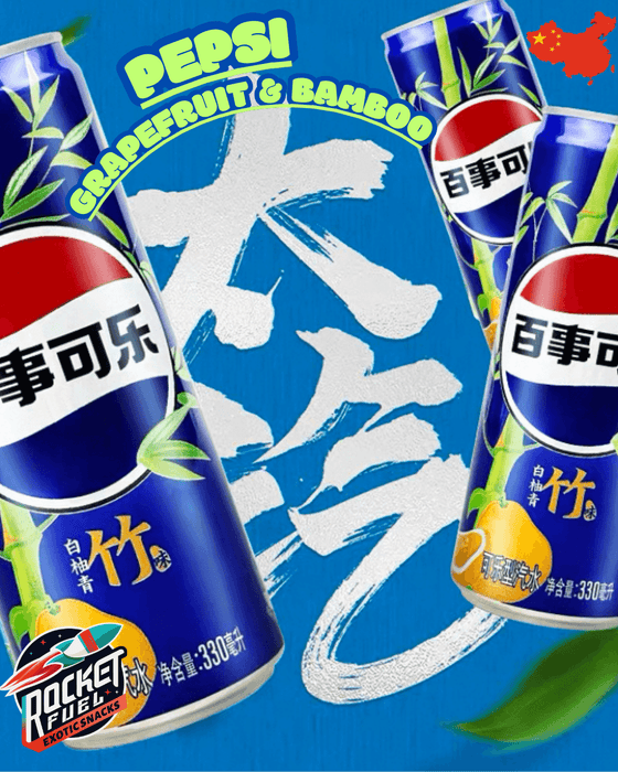 Pepsi Grape Fruit & Bamboo - Rocket Fuel Snack