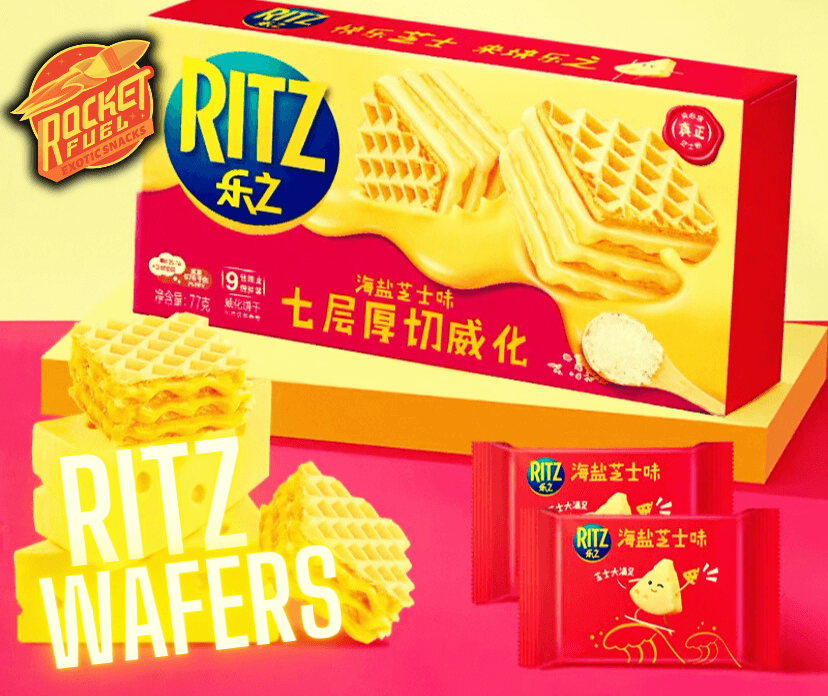 Sea Salt Ritz Wafers - Rocket Fuel Snack
