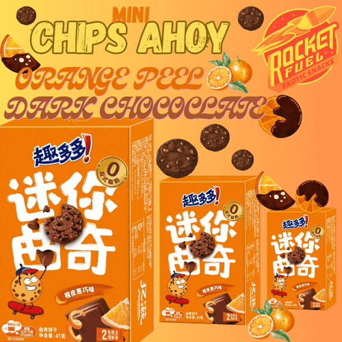 Chips Ahoy Orange Peel Dark Chocolate - Rocket Fuel Snack