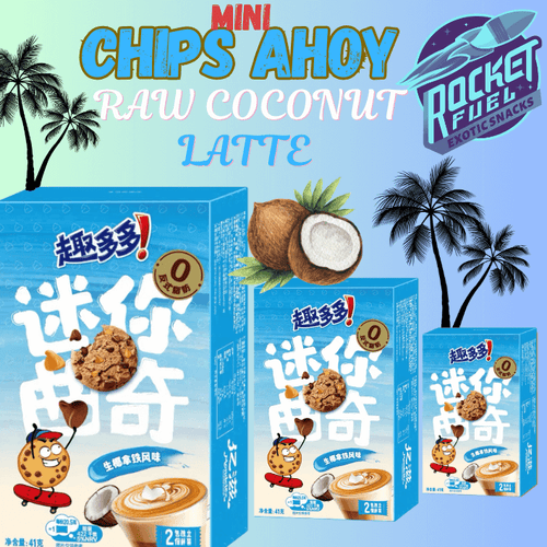Chips Ahoy Raw Coconut Latte