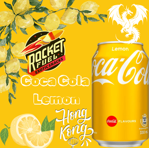  Coca Cola Lemon Hongkong - Rocket Fuel Snack
