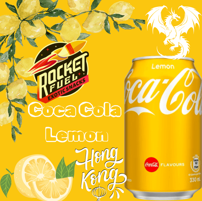  Coca Cola Lemon Hongkong - Rocket Fuel Snack