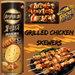  Lays Grilled Chicken Skewers - Rocket Fuel Snack