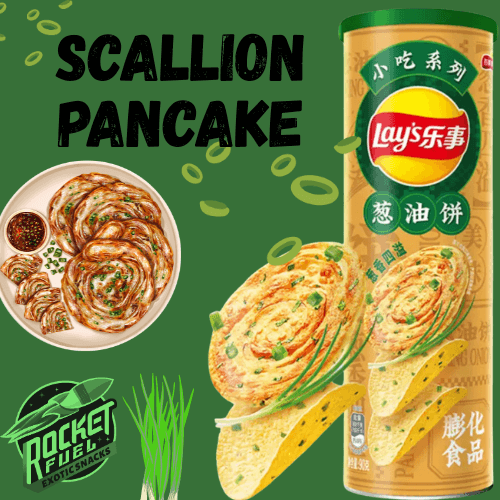 Lay's New Series Tall Can - Scallion Pancake - 90g (JAPAN)