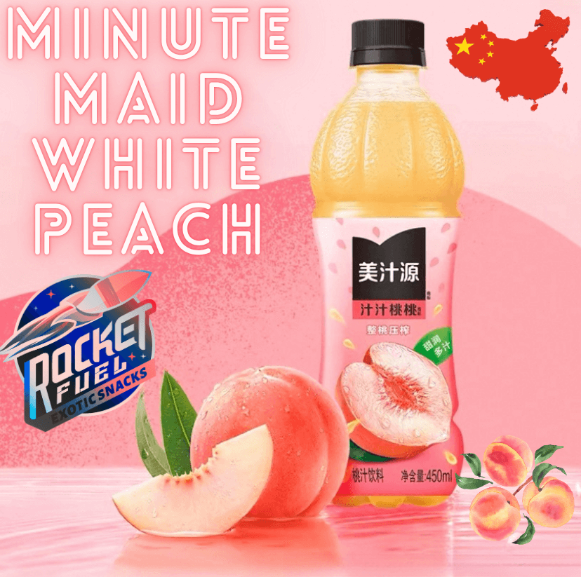  Minute Maid White Peach - Rocket Fuel Snack