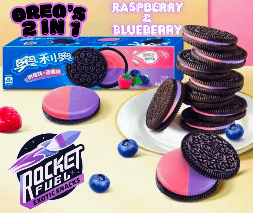 Oreo Raspberry Blueberry - Rocket Fuel Snack