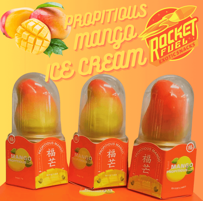 Propitious Mango Ice Cream - Rocket Fuel Snack