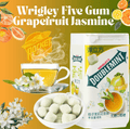 Wrigley Five Grapefruit Jasmine Gum -Rocket Fuel Snack 