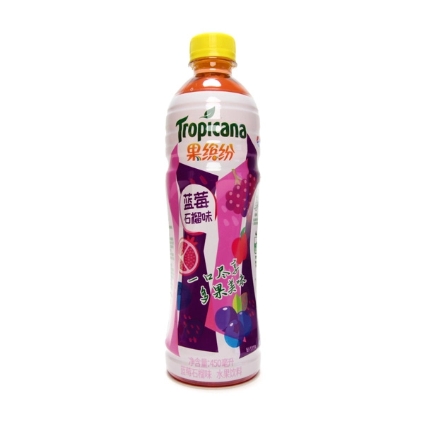 Tropicana - Peach & Cherry Juice - 450 ml (CHINA)